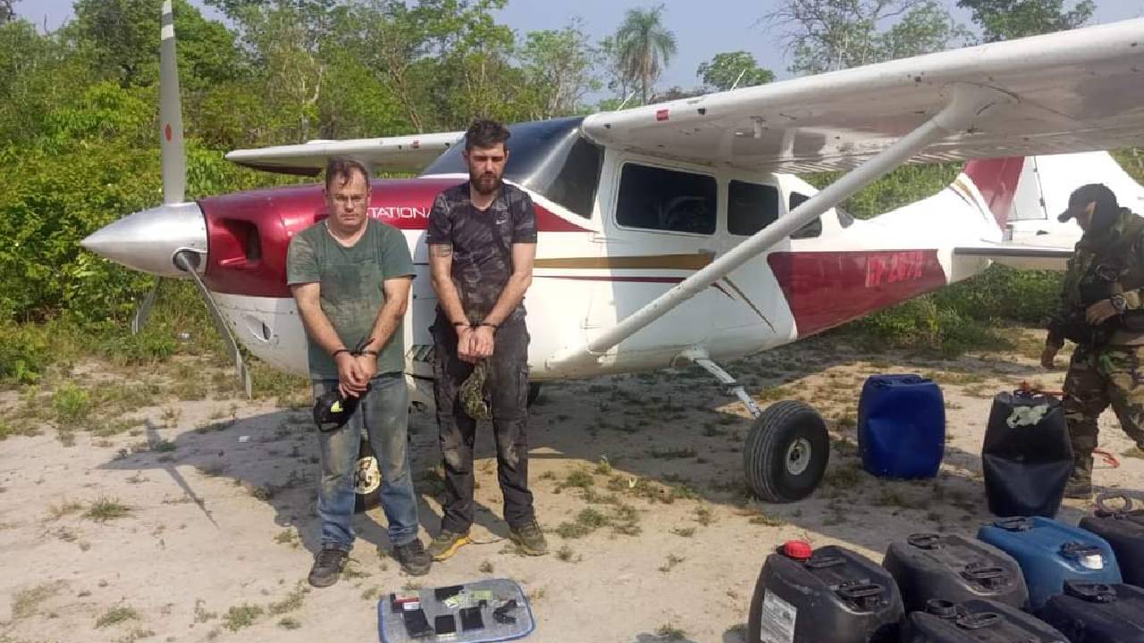 Incautadas avionetas en pista clandestina por agentes de inteligencia y operaciones especiales
