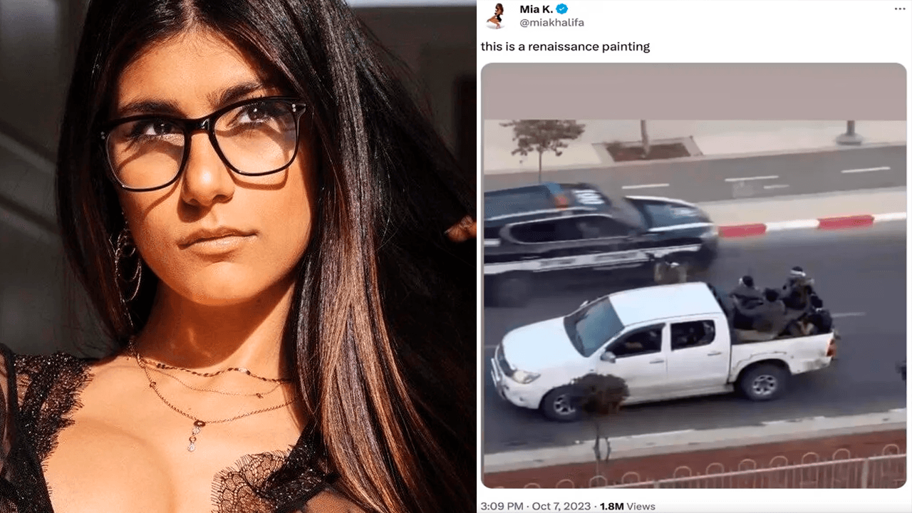 Playboy despide a Mia Khalifa por su apoyo a Hamas y comentarios insensibles