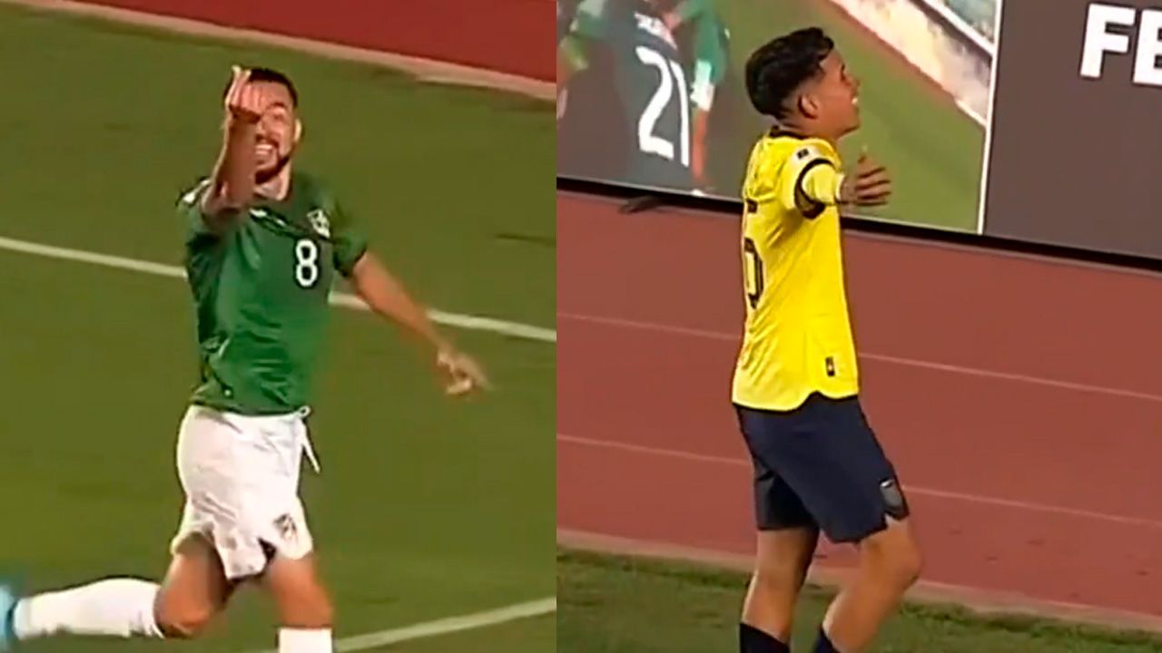 Ecuador derrota a Bolivia 2-1 en La Paz con gol histórico de Kendry Páez