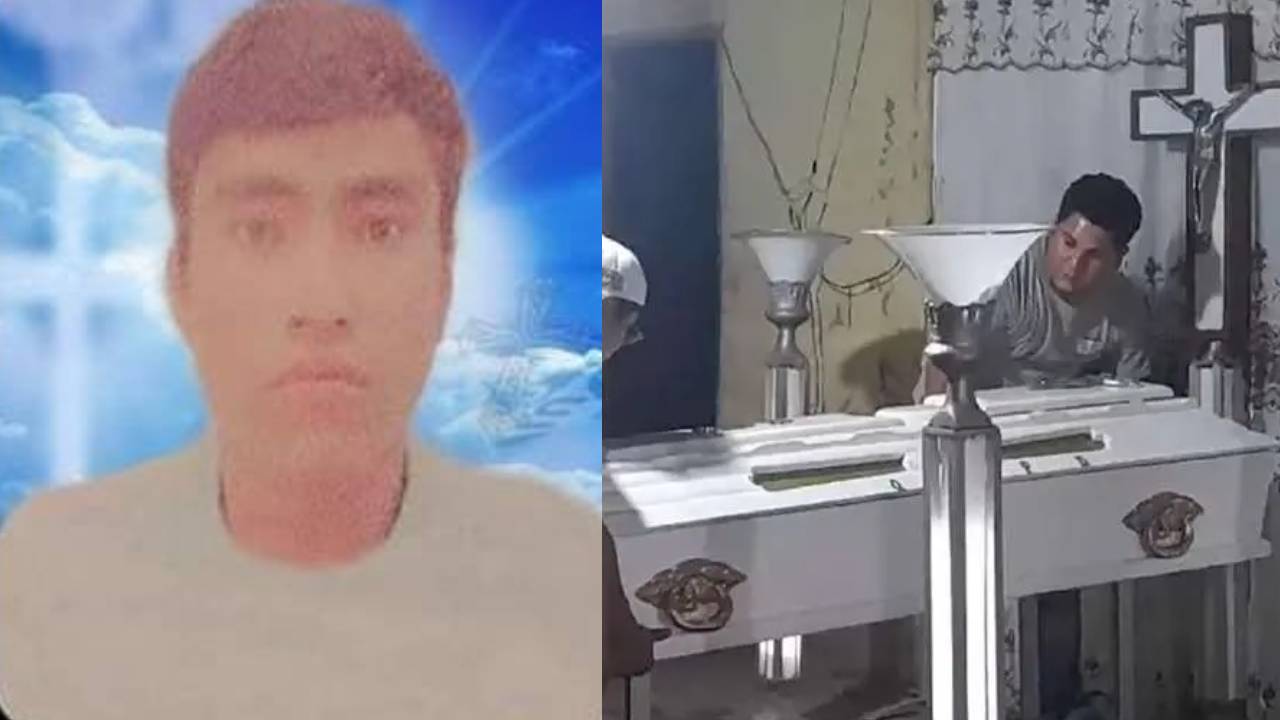 Familiares despiden a Efraín, joven fallecido en un "Jocheo de toros" en Warnes