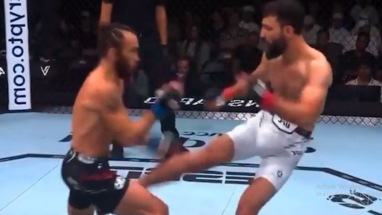 "Pelea de UFC suspendida por patada en los genitales: Victor Henry se retira por un dolor agudo"