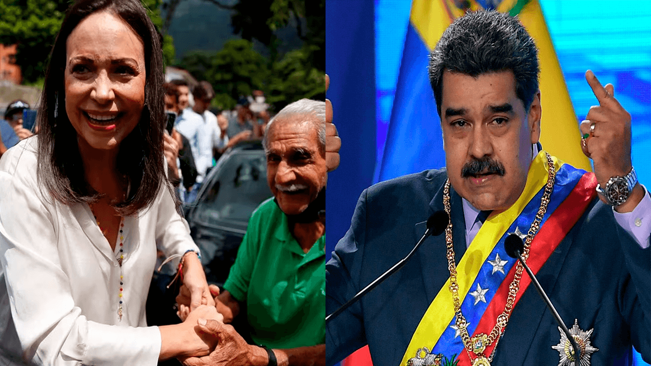 María Corina Machado arrasa en las primarias de la oposición y se perfila como la rival de Nicolás Maduro en las presidenciales de 2024