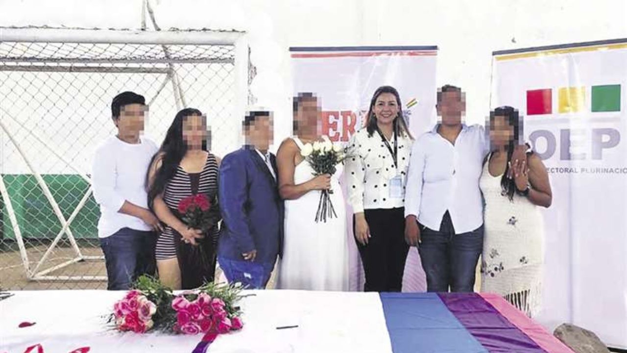 Seis personas del mismo sexo sellaron su unión libre en Palmasola