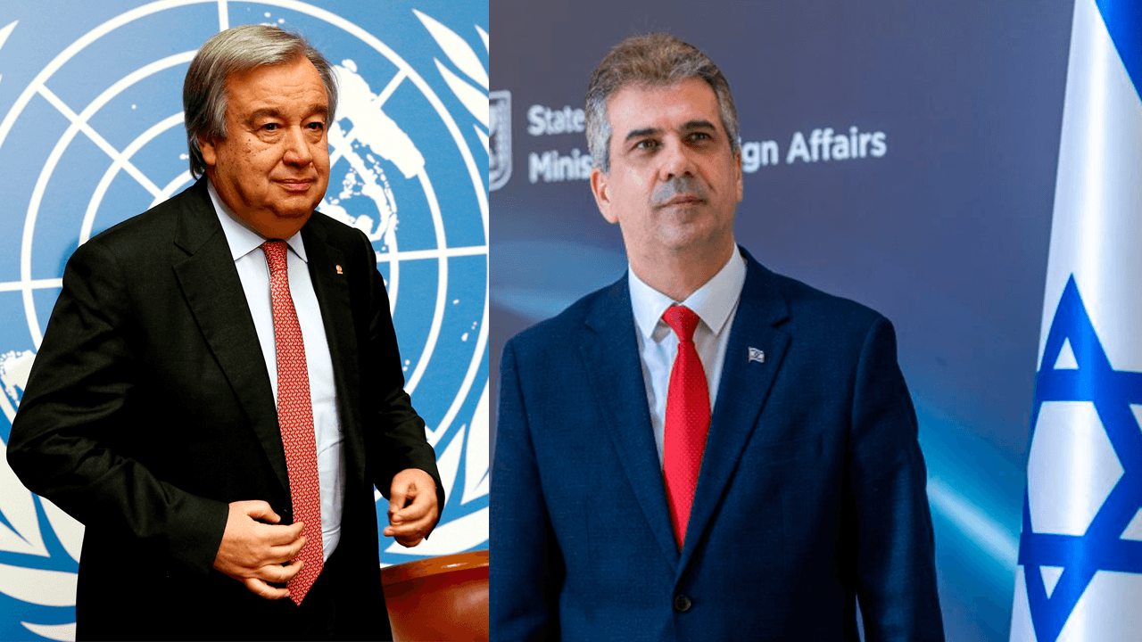 Secretario de la ONU habla sobre el conflicto en Gaza y recibe una fuerte respuesta del canciller israelí: "¿En qué mundo vives?"