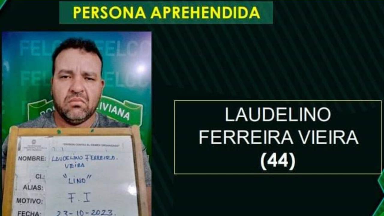 Capturado en Bolivia ciudadano brasileño sentenciado a 80 años de prisión