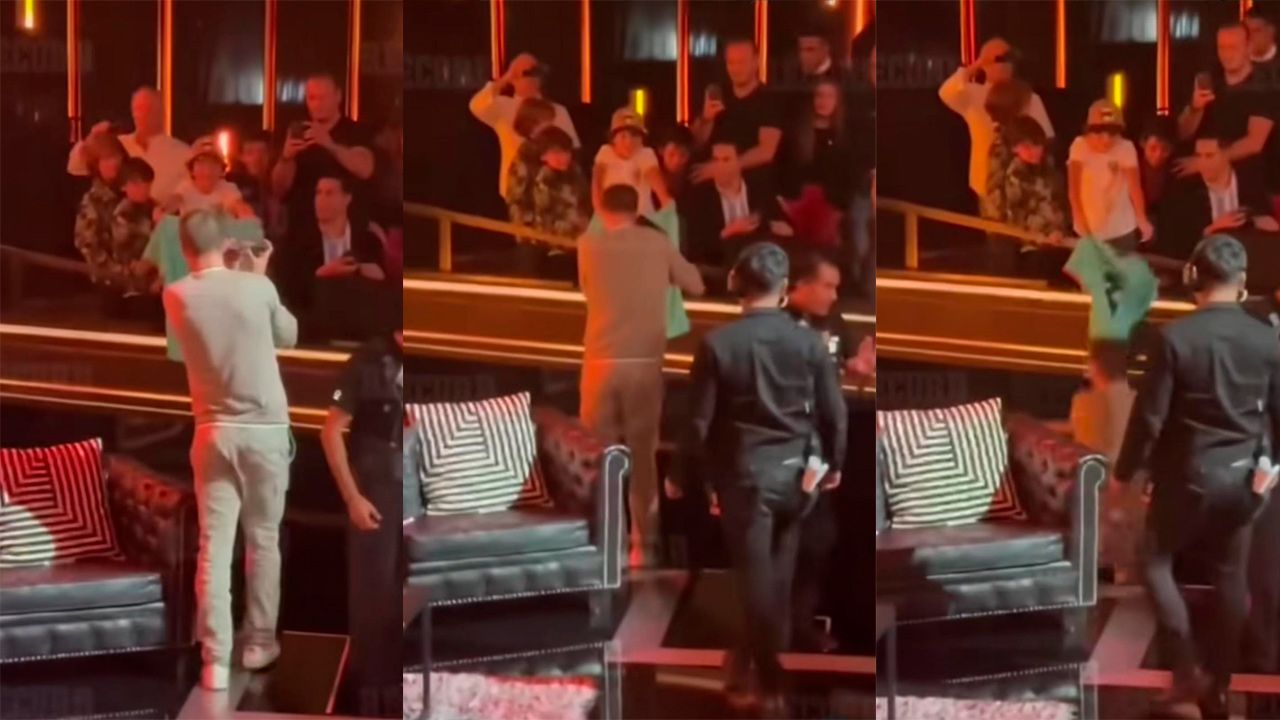 La extraña caída de Gerard Piqué en la presentación de las Kings Leagues Américas: "Truco de magia"
