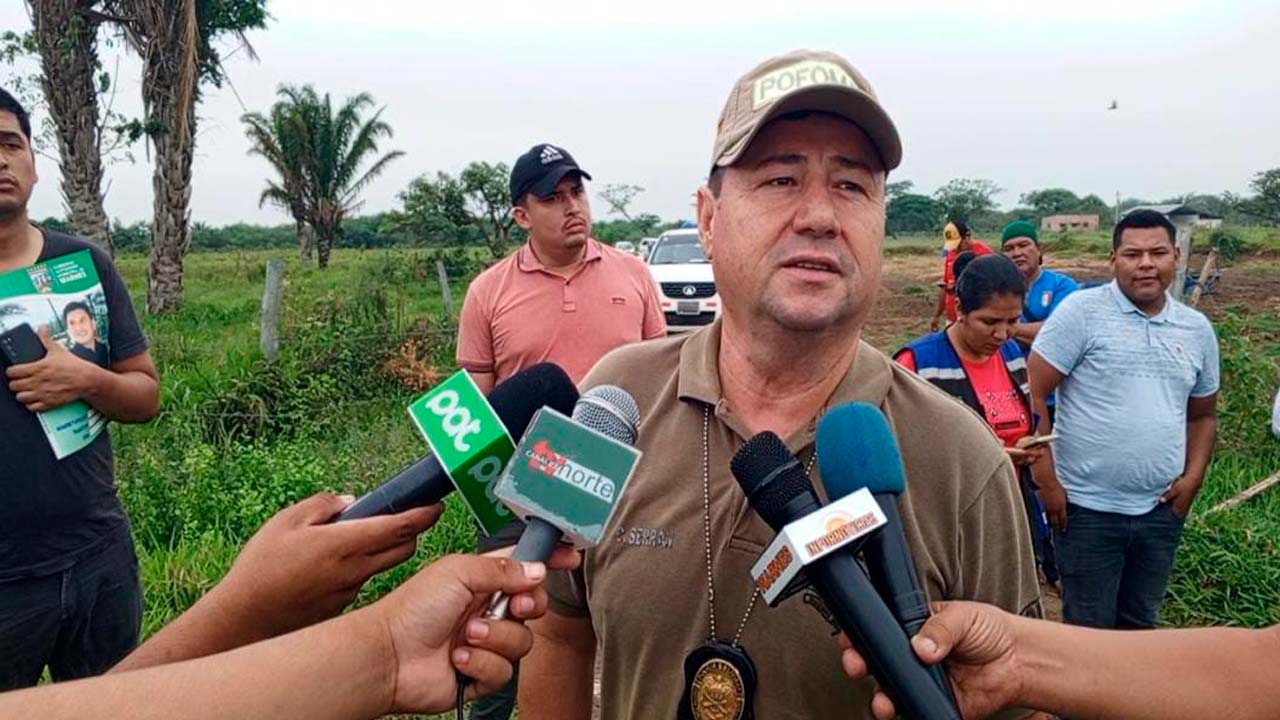 Personal de Policía Forestal Medioambiental investiga incendio forestal en Warnes
