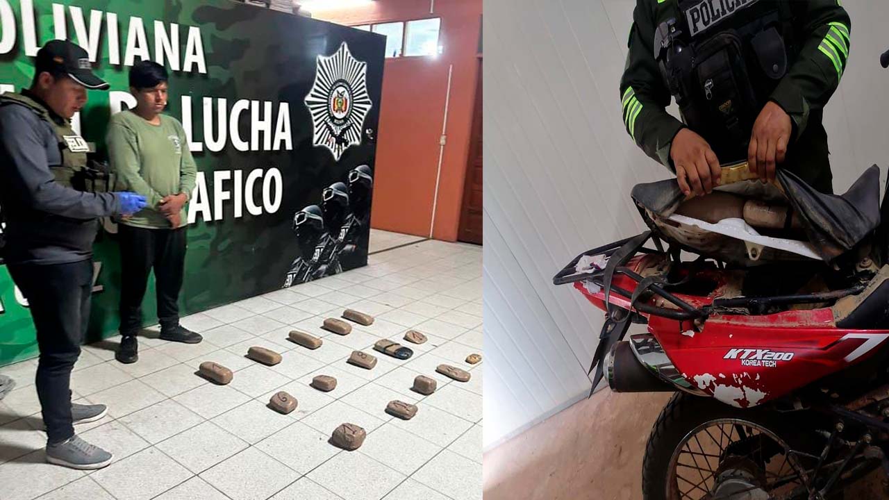 Juez ordena detención preventiva por tráfico de sustancias controladas para mototaxista en San Ignacio de Velasco