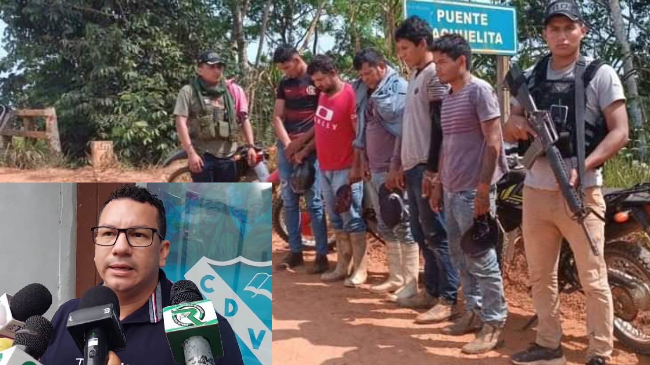  Ex jugadores de vaca diez detenidos con cocaína