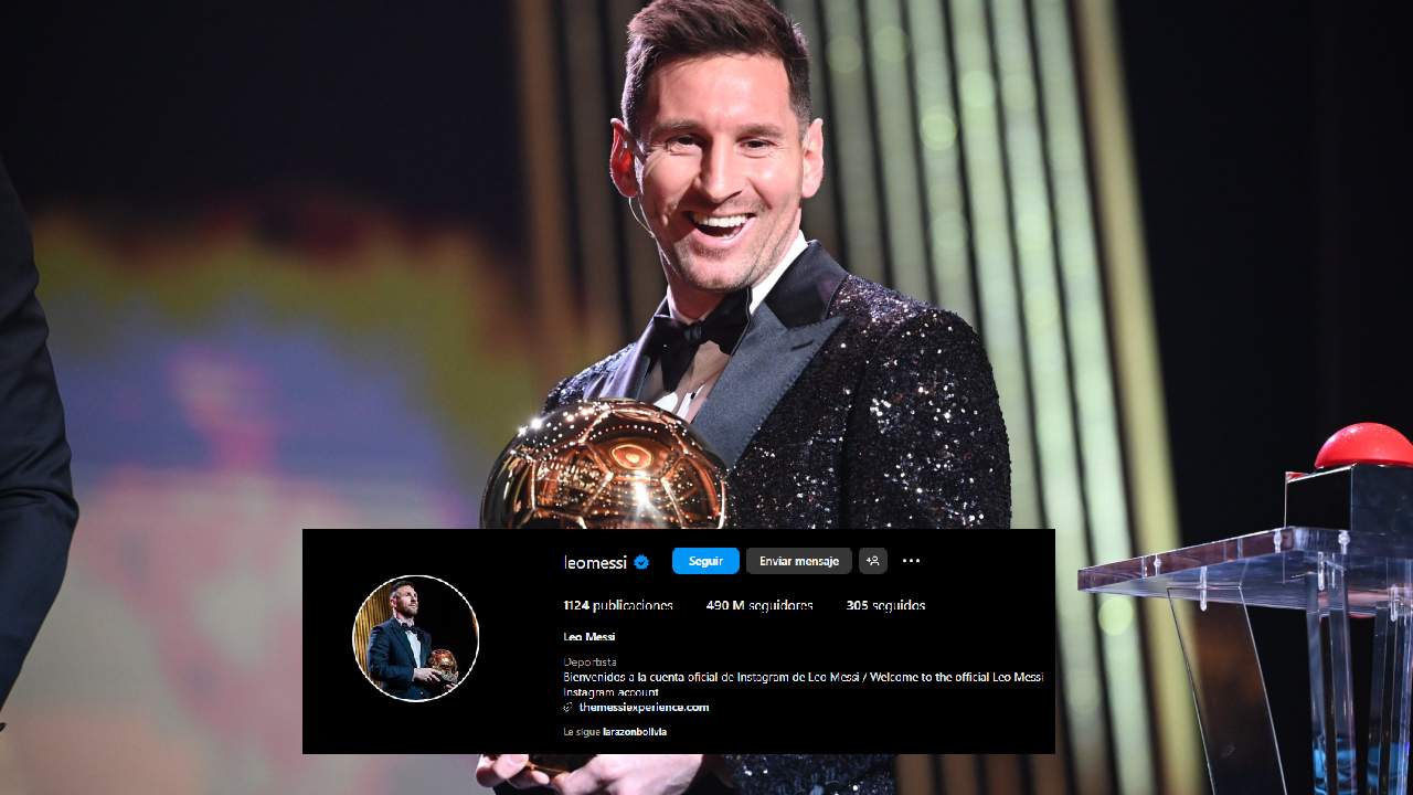 Lionel Messi sorprende a sus fans con una nueva foto de Perfil en Instagram