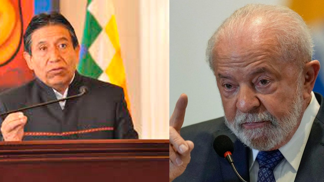 Lula discute con Choquehuanca el próximo ingreso de Bolivia al Mercosur