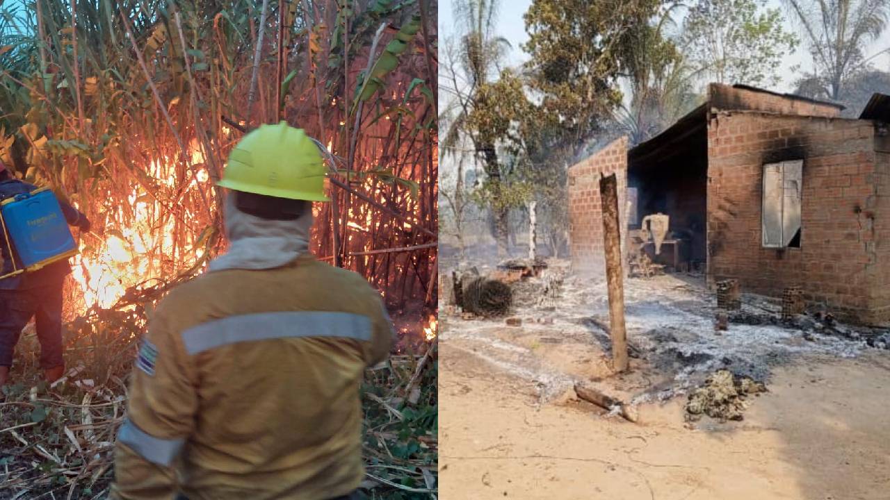  Incendios Arrasan Viviendas y Agotan Fuerzas Ante el Asedio del Fuego