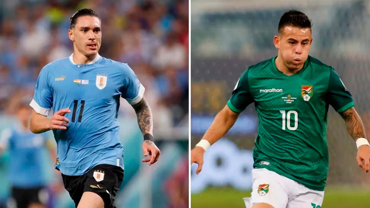 Uruguay recibirá a Bolivia en busca de seguir con su racha triunfal en las Eliminatorias