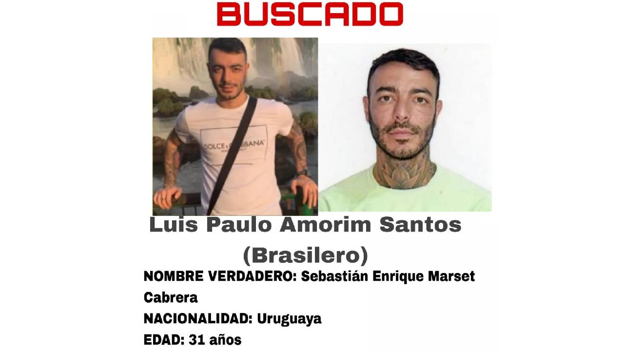 Reactivan búsqueda internacional de Sebastián Marset en cuatro países 