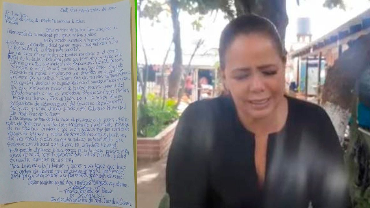 Angélica Sosa busca libertad: Denuncia atropello y abuso de intereses políticos