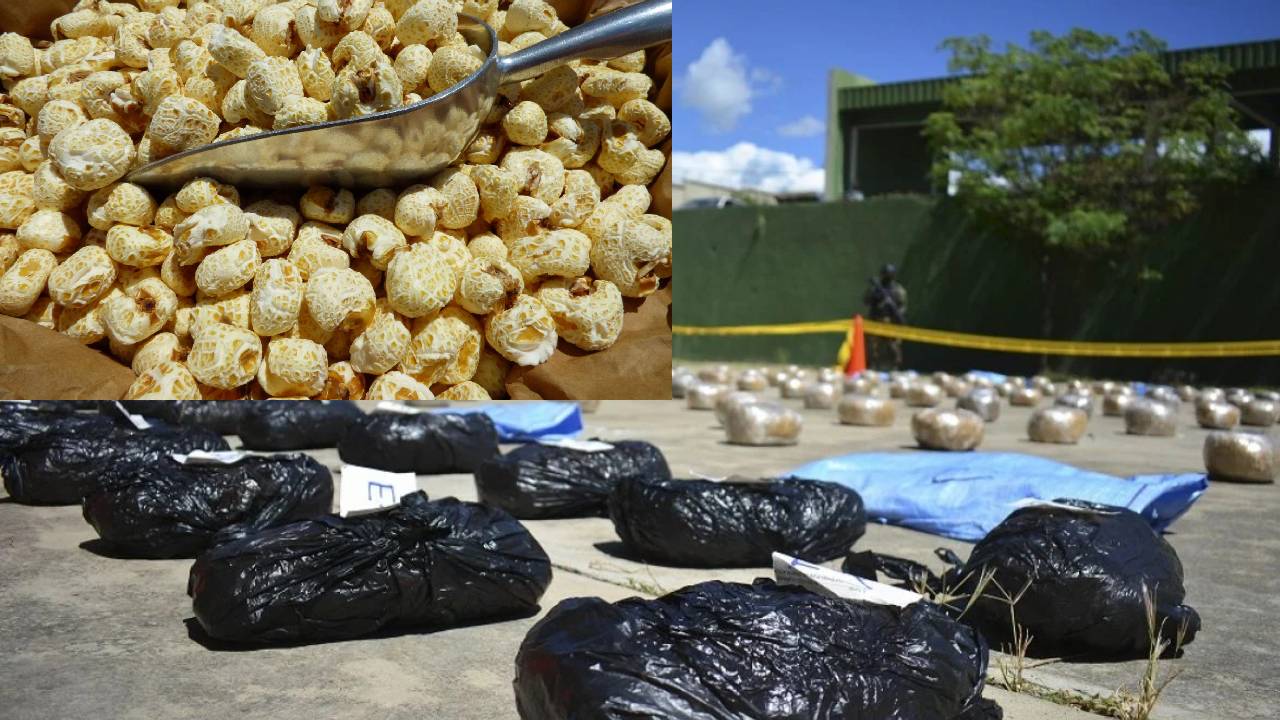 Decomisan 348 kilos de marihuana oculta en cargamento de pasankallas en Oruro