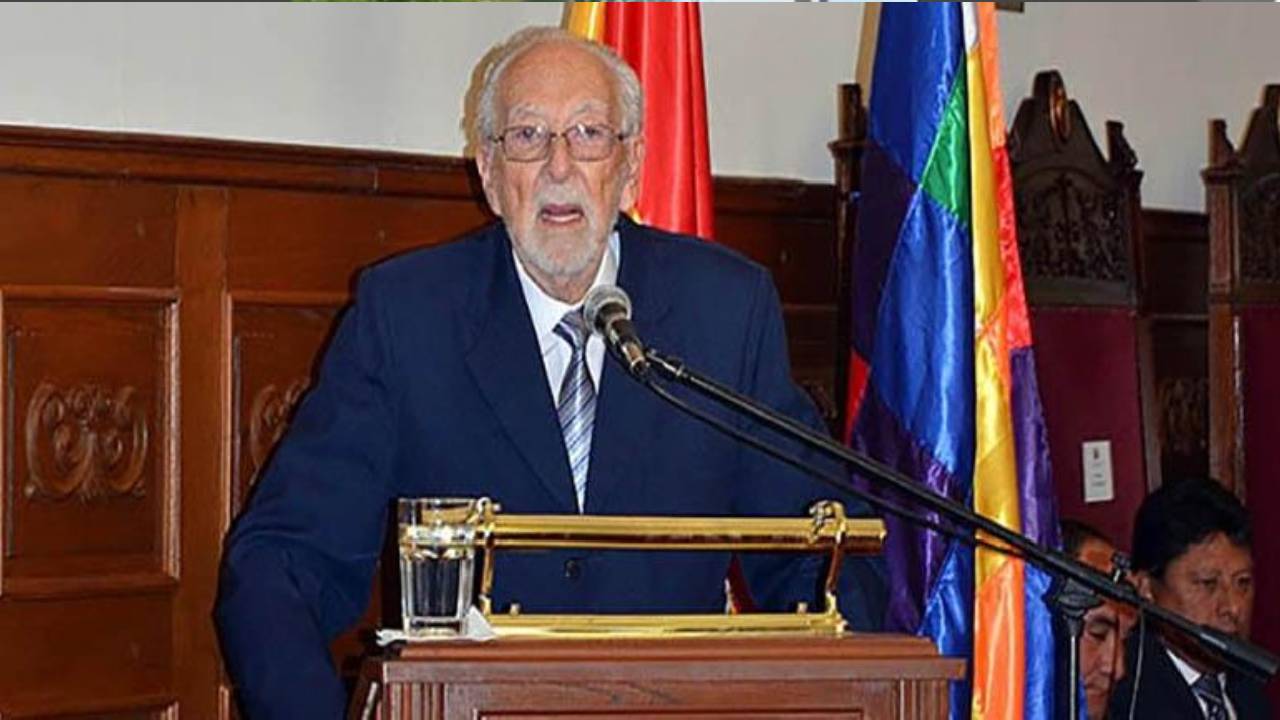  Fallece el destacado jurista  boliviano Jorge Isaac von Borries a los 93 Años