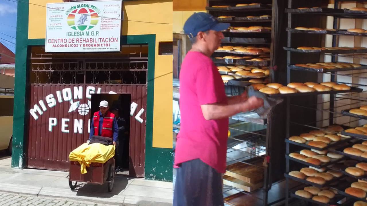 Centro de rehabilitación duplica la elaboración de panes con un nuevo horno donado por la Alcaldía de El Alto