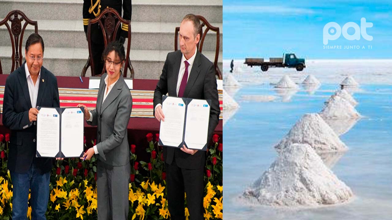 Bolivia y Rusia firman acuerdo de $us 450 millones para explotación de litio en la transición hacia energías limpias