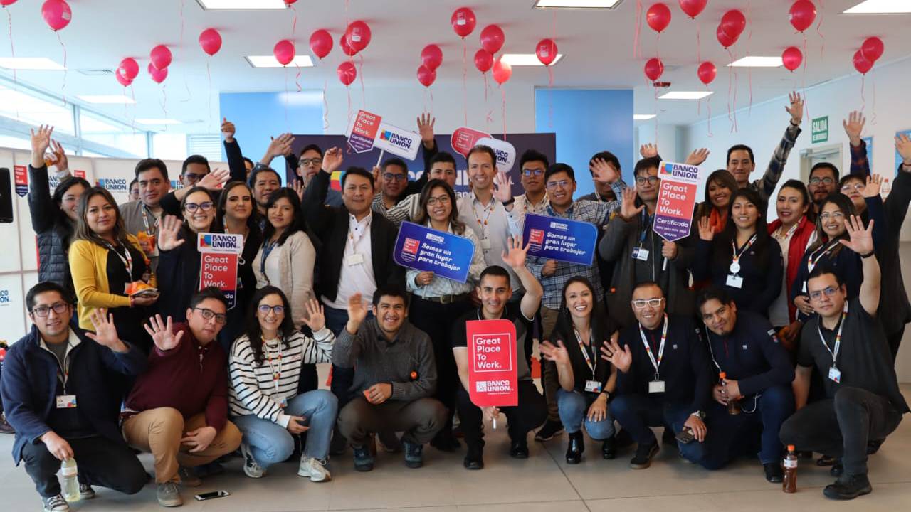 Banco Unión es re-certificada como “un gran lugar para trabajar”