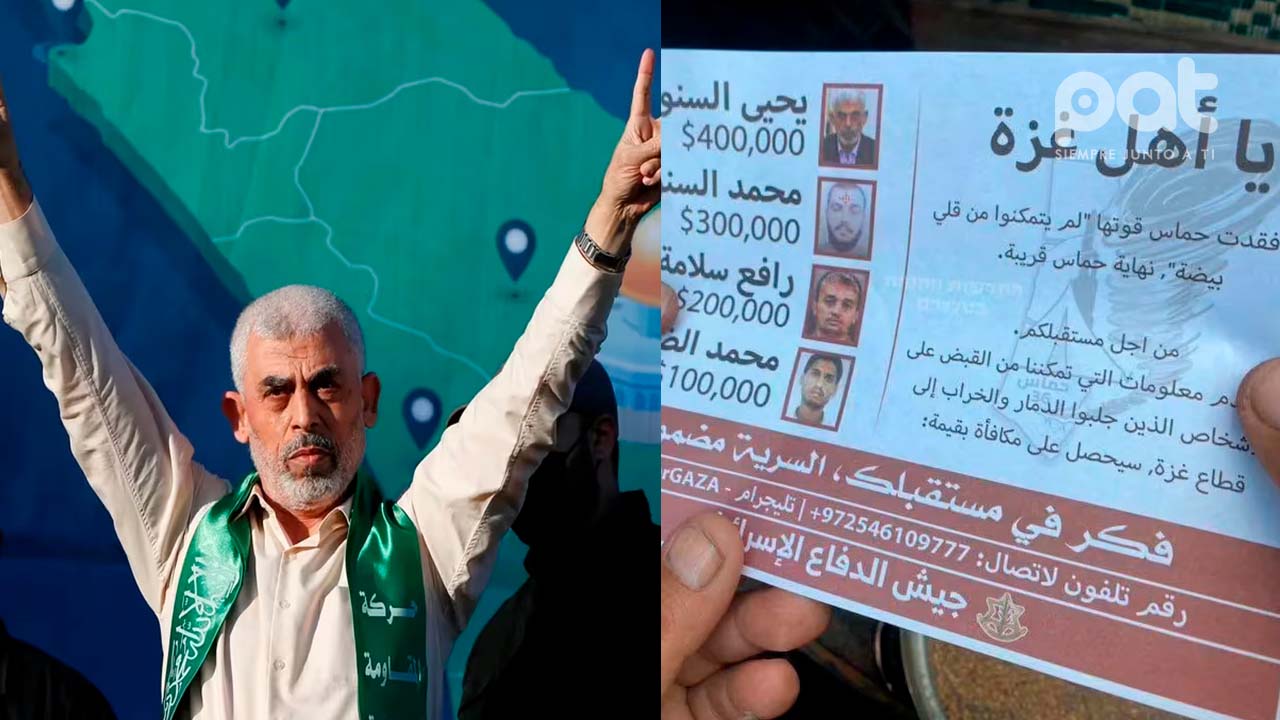 Israel ofreció 400.000 dólares por información sobre el paradero del líder de Hamas en Gaza