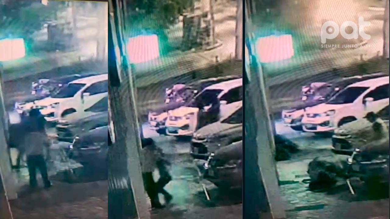 Guardia de seguridad agredido por solicitar a joven no hacer sus necesidades en la vía pública 