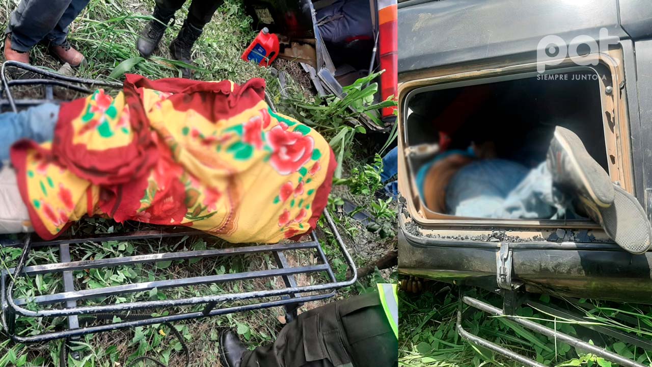 Fatal accidente en la ruta antigua Cochabamba deja un fallecido y tres heridos