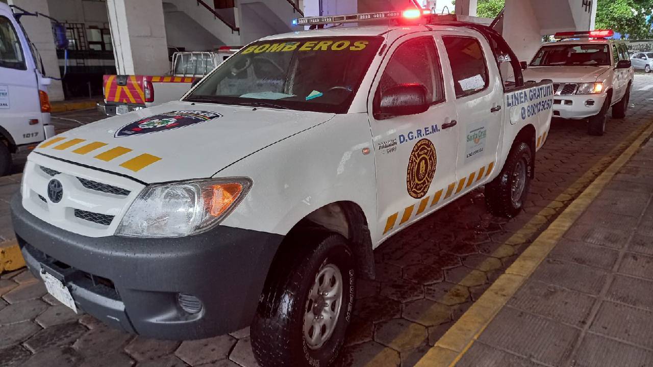 Municipio declarara alerta naranja por la torrencial lluvia en la capital cruceña