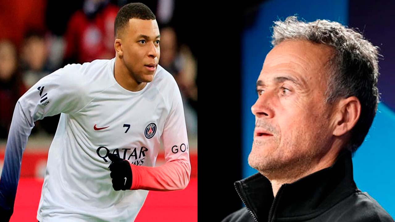 Luis Enrique sobre su relación con Mbappé: No somos novios porque él no quiere