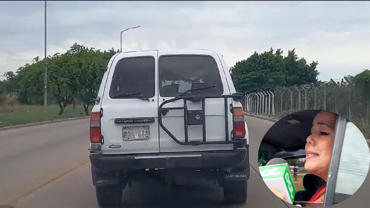 La Arquitecta Angélica Sosa sale del penal de Palmasola para cumplir arresto domiciliario