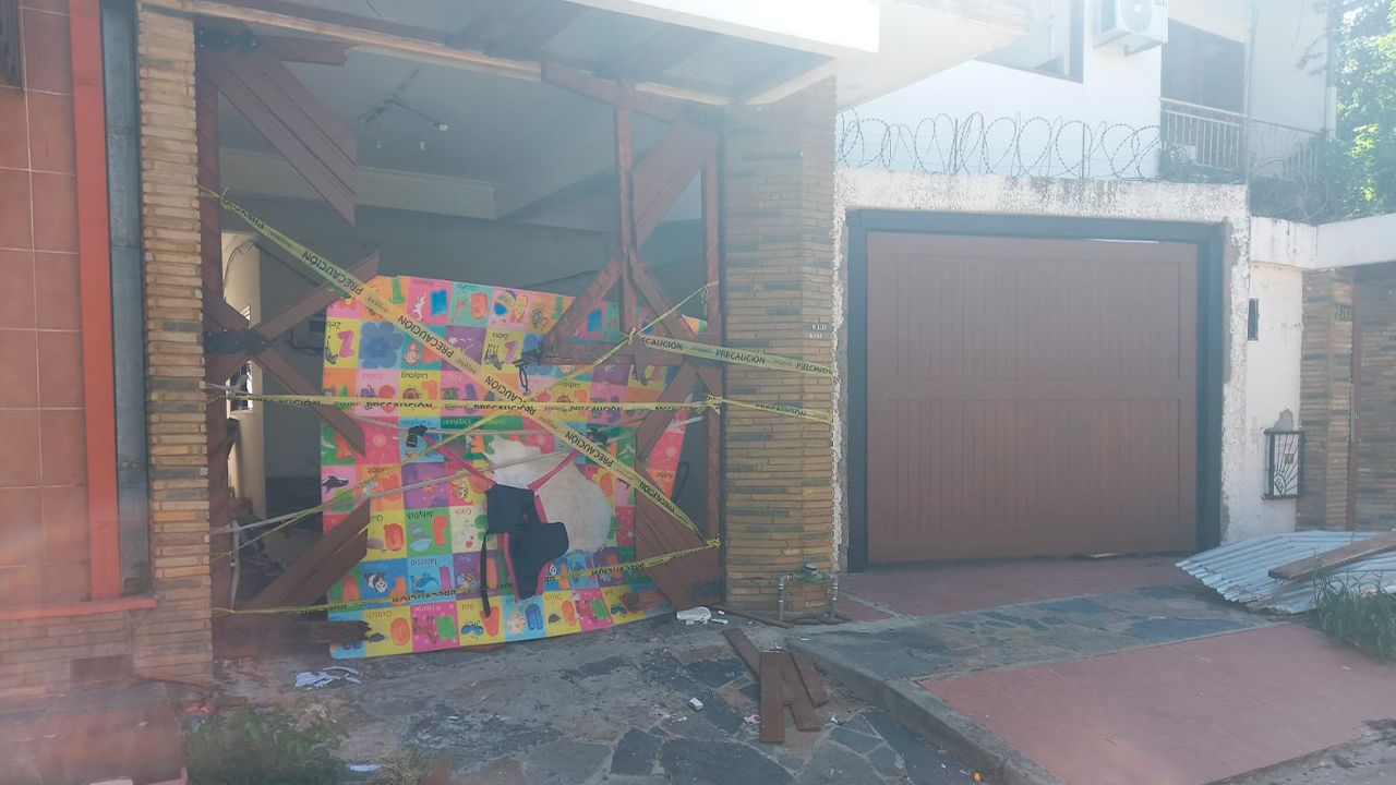 Explosión por fuga de gas deja dos personas heridas en Santa Cruz