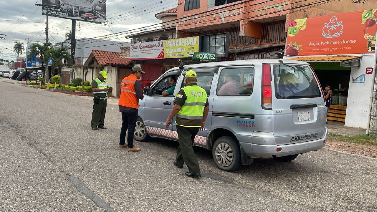 Operativos conjuntos obligan a conductores a adquirir seguro obligatorio del SOAT