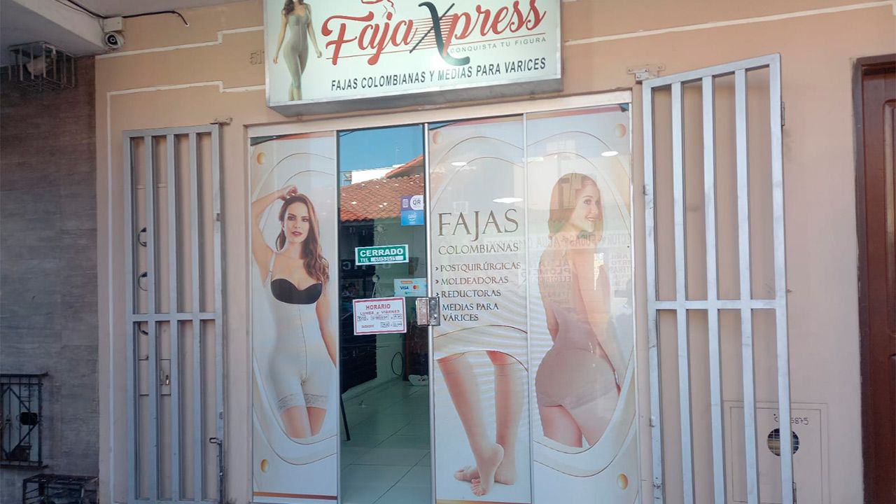 Robo en tienda de fajas: Pérdidas estimadas en 25 mil dólares y fuga de delincuentes en taxi gris