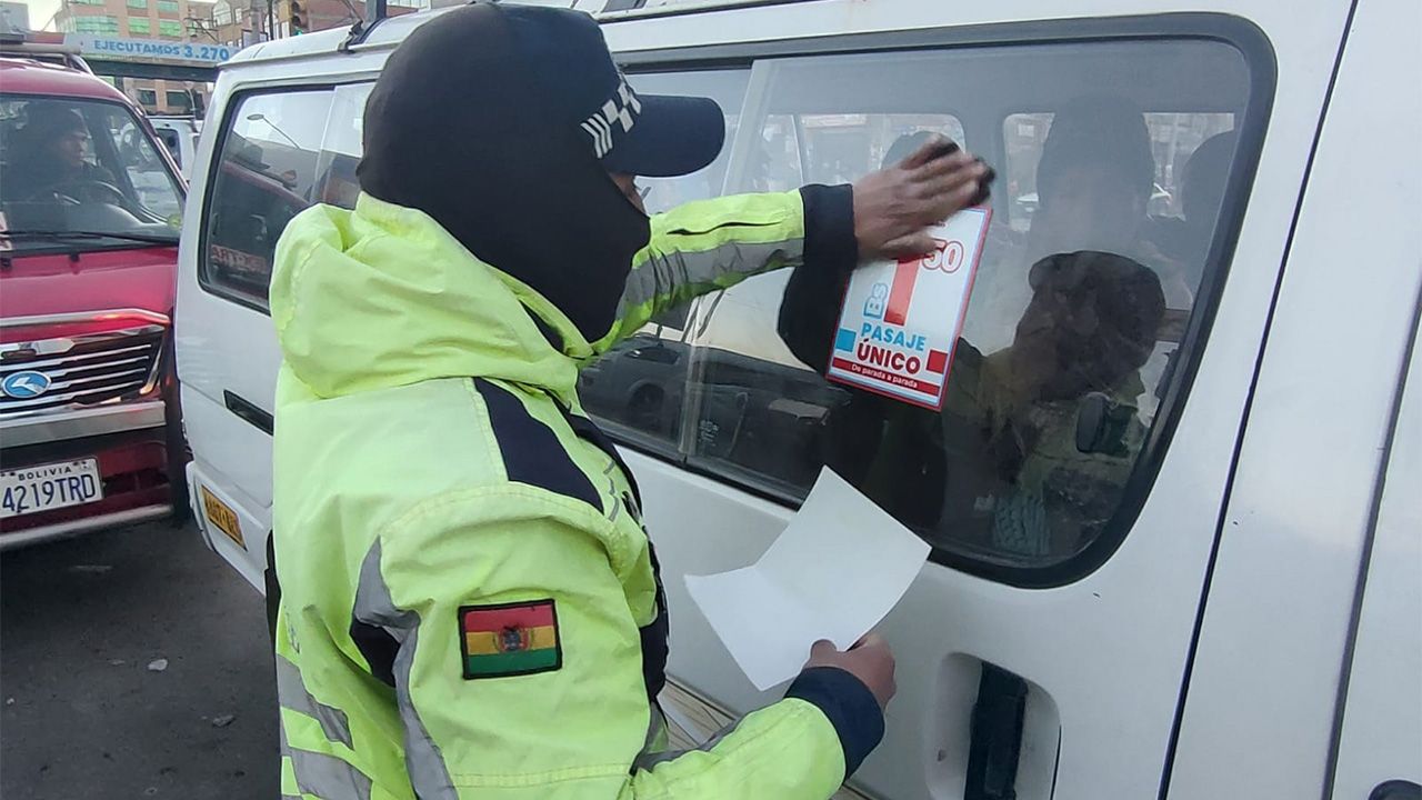Alcaldía de El Alto ratifica el pasaje único de Bs 1,50 en el transporte público y llama a denunciar cobros indebidos