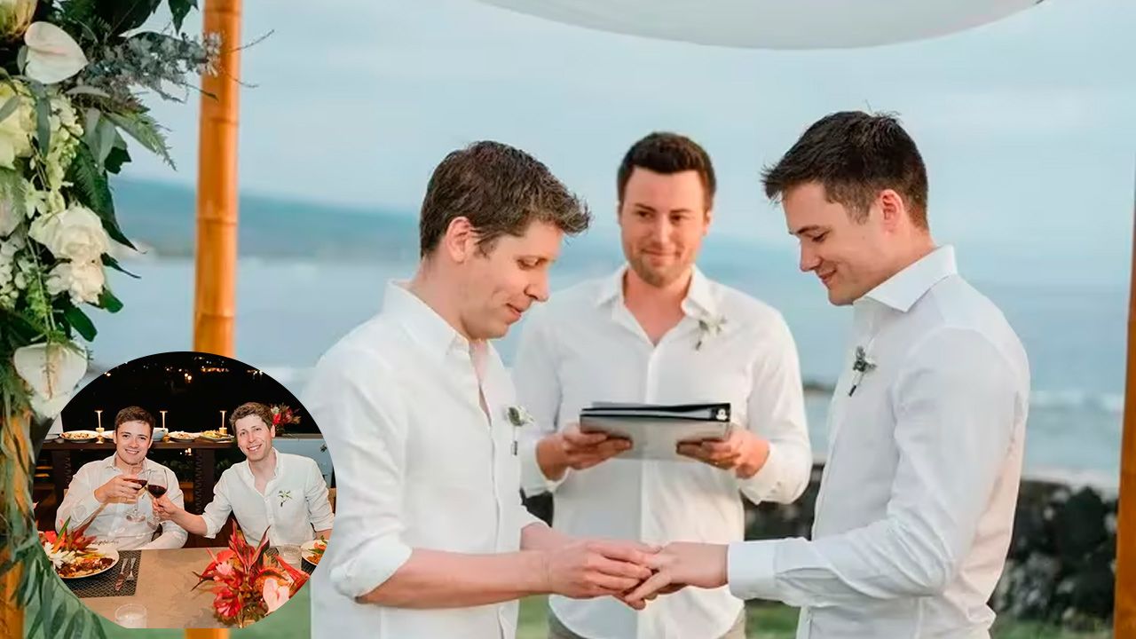La Boda secreta de Sam Altman, Creador de ChatGPT, en pleno auge de OpenAI