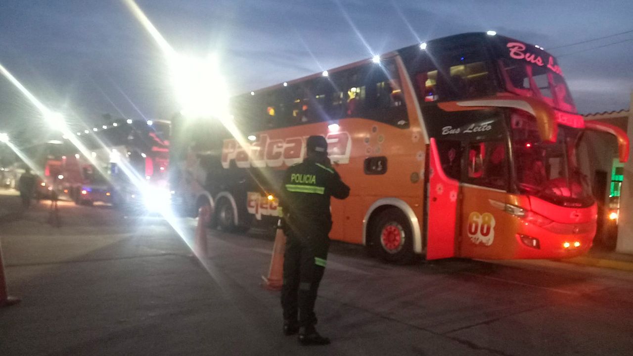 Estricto control en salida de buses: Menor identificado sin autorización
