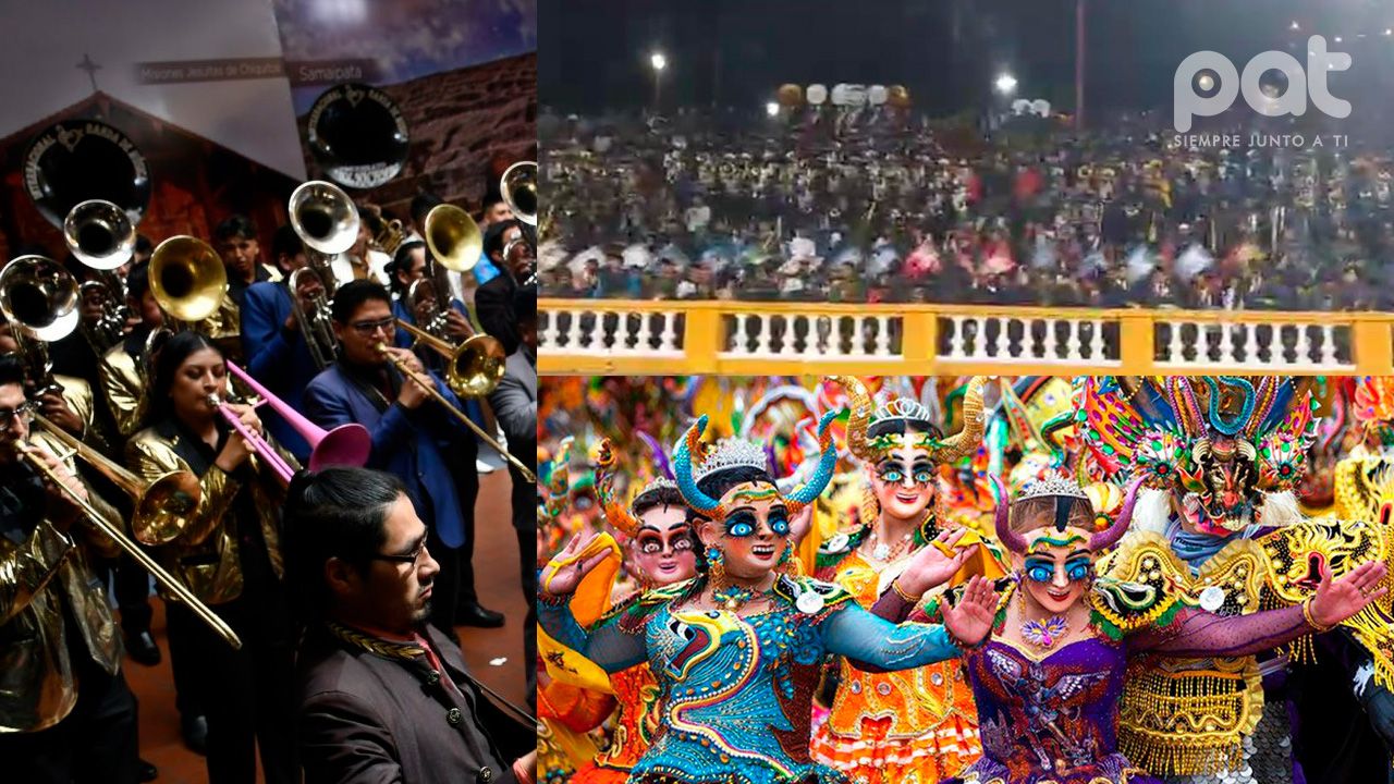 Oruro ya vive el carnaval: Gran inauguración del XXII festival de bandas 