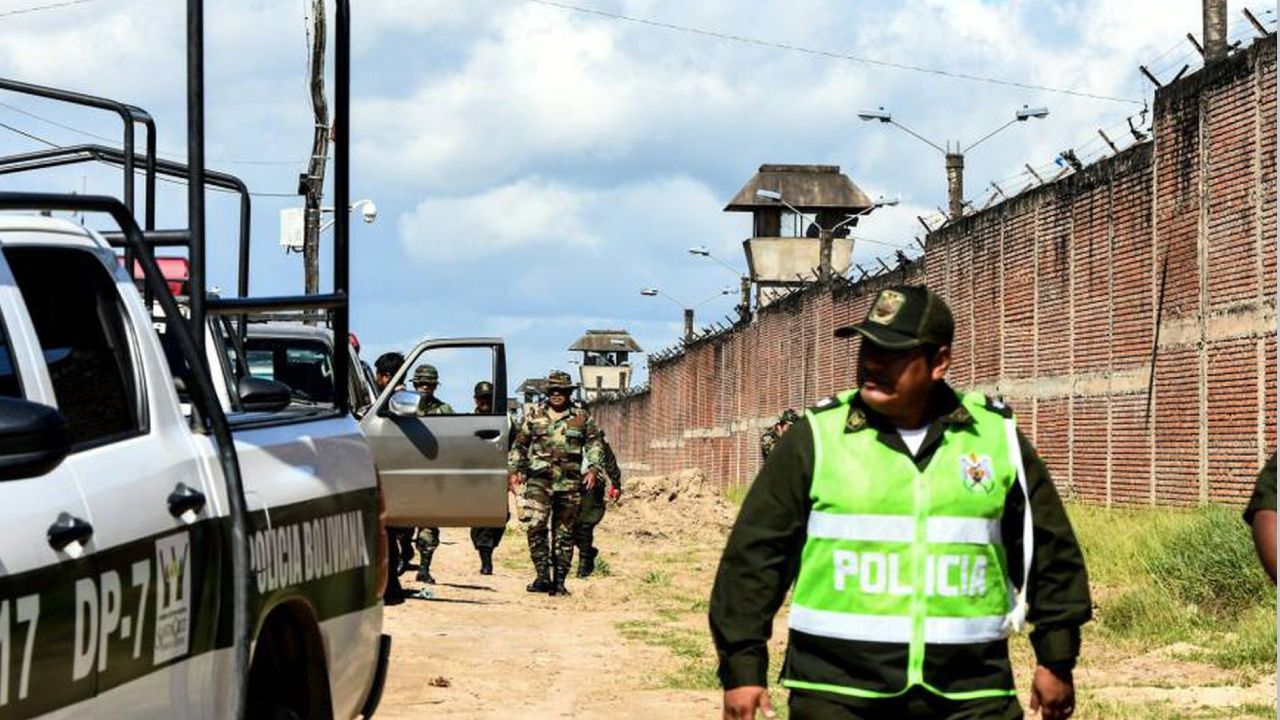 Intento de fuga de tres reclusos en el penal de Palmasola