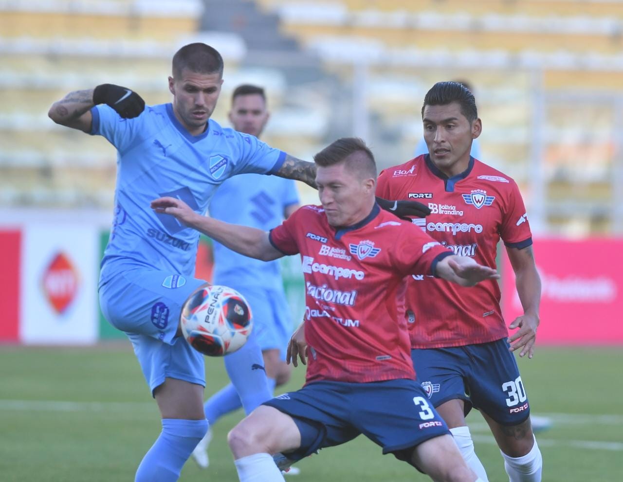 Wilstermann se impuso a Bolívar en La Paz