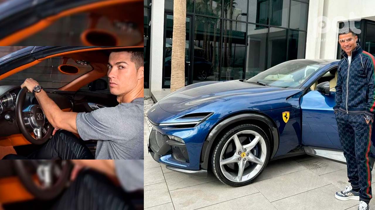 Cristiano Ronaldo deslumbra con su última joya: Un Ferrari de casi medio millón de euros