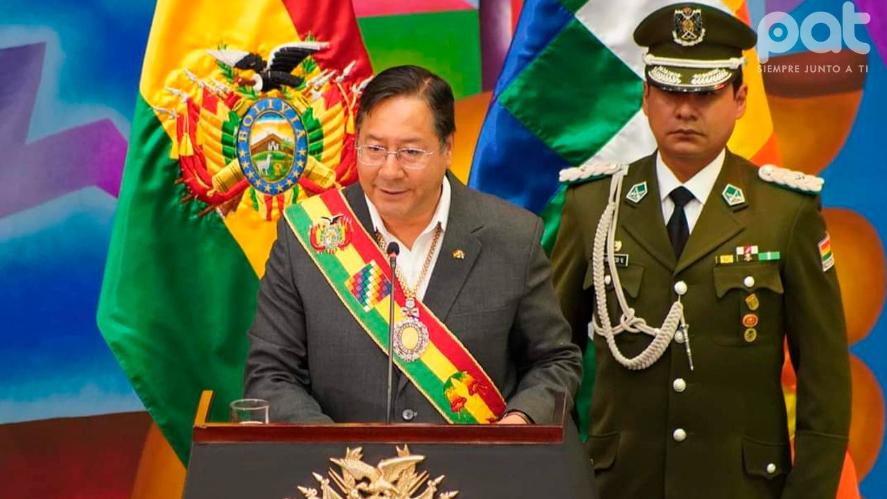 Presidente Arce alerta sobre "Mayor amenaza" al Estado Plurinacional ante bloqueo de caminos por cocaleros del Chapare