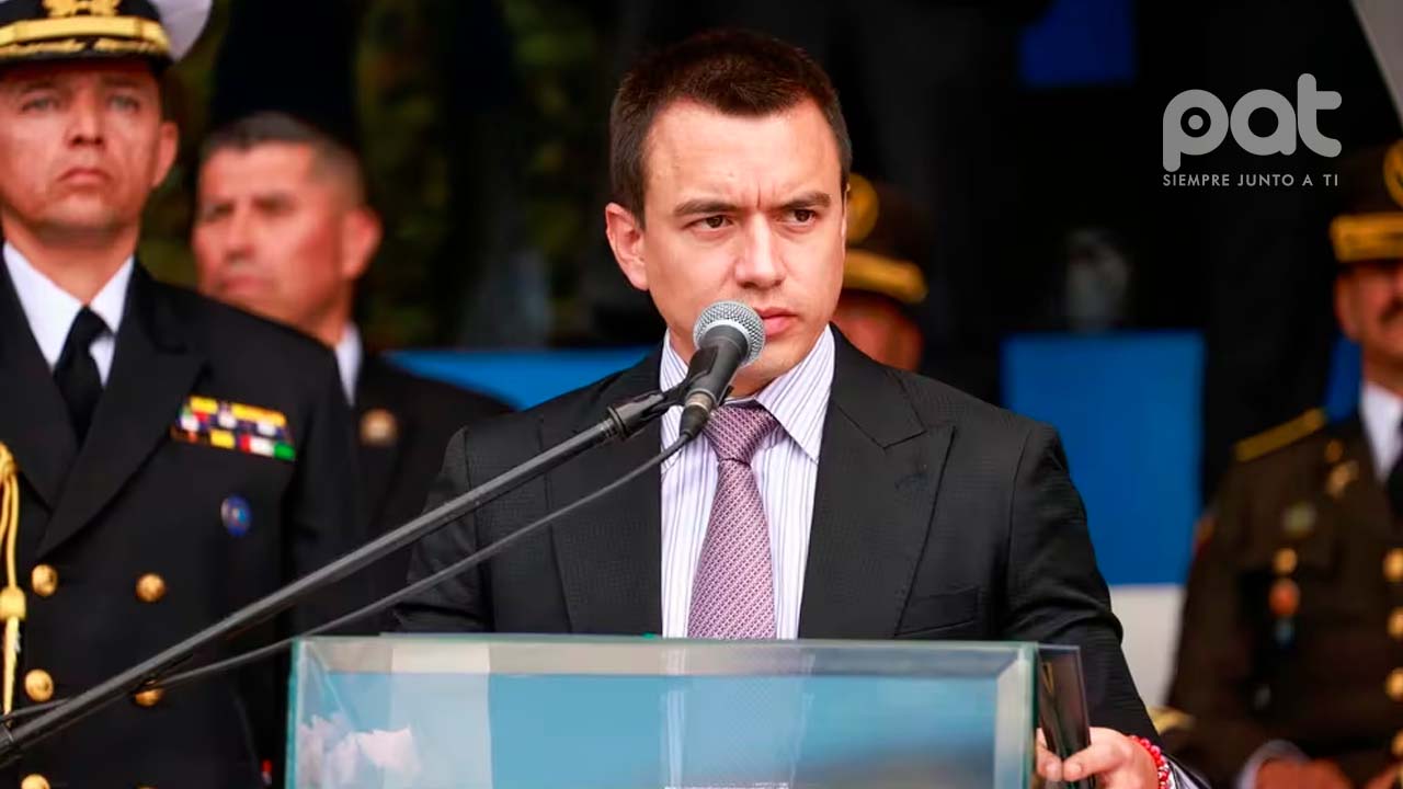  El Presidente Noboa rechaza asesoramiento de Maduro y recibe apoyo internacional