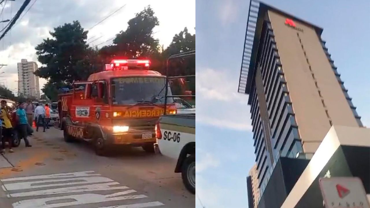 Alerta de posible incendio en el hotel Marriott: Despliegue de unidades de emergencia y evacuación