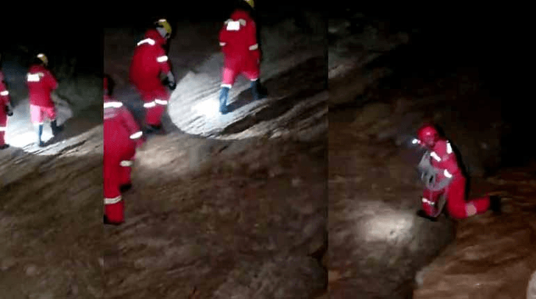 Familia arrastrada por riada mientras lavaba ropa en Cochabamba