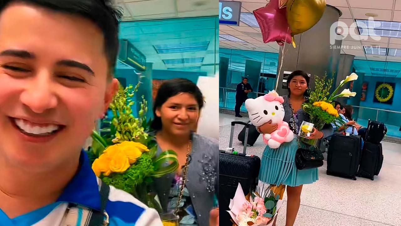 La Tiktoker boliviana Layme recibe cálida bienvenida en Miami para participar en el Global Live Fest