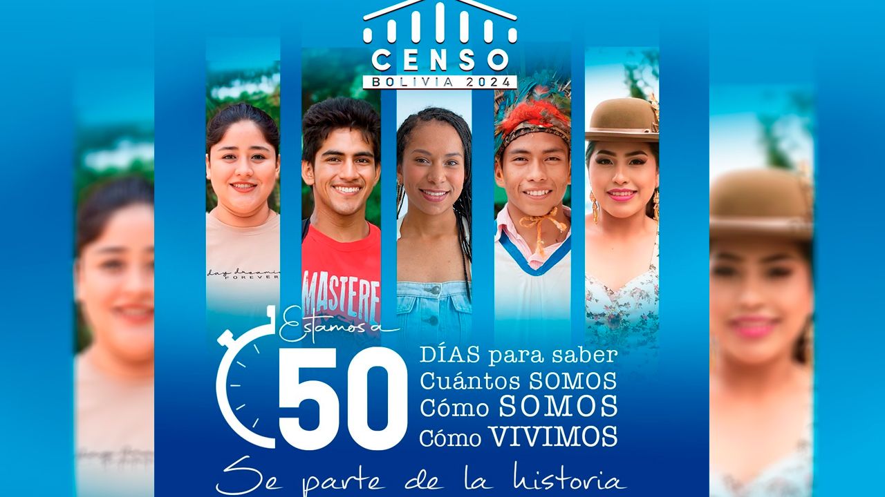 Faltan 50 días: Censo Bolivia 2024 avanza y cuenta con más de 600.000 voluntarios