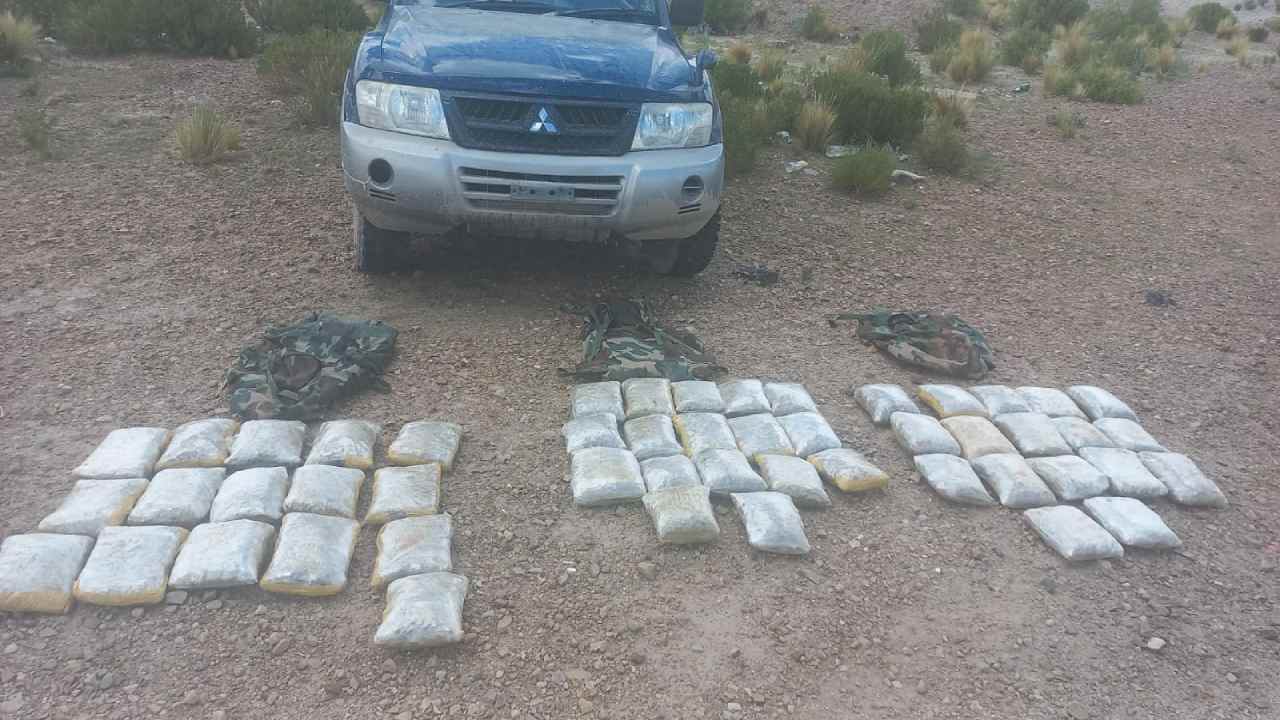 FELCN logró incautar 51 kilos de marihuana