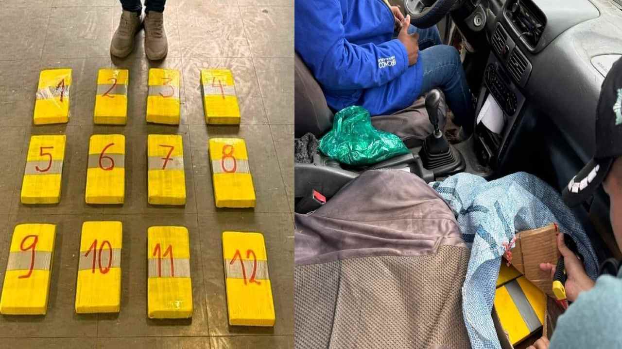  FELCN decomisa 12 ladrillos de droga en El Alto
