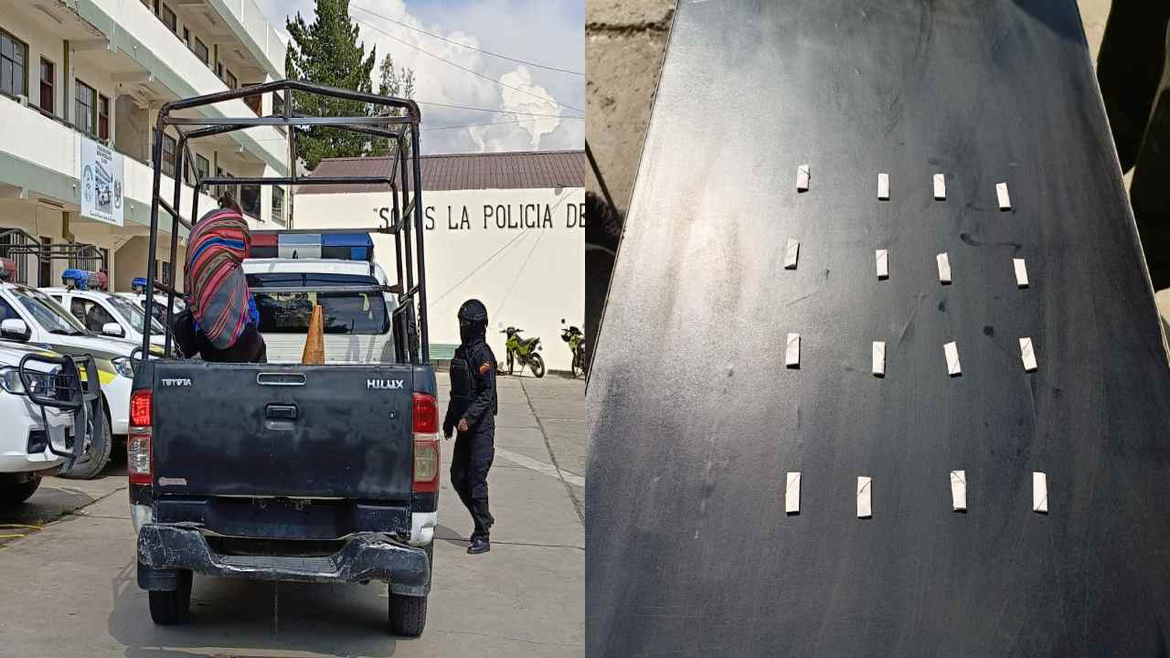 Mujer es detenida por microtráfico en El Alto