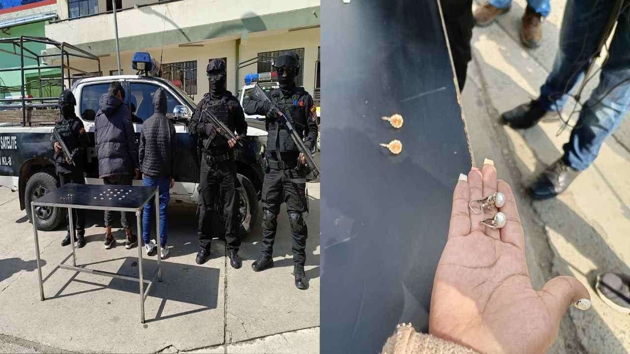 Delincuentes detenidos por robo de joyas en El Alto